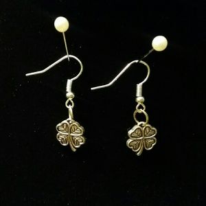 4 Leaf Clover Earrings | St. Patricks Day, Irish
