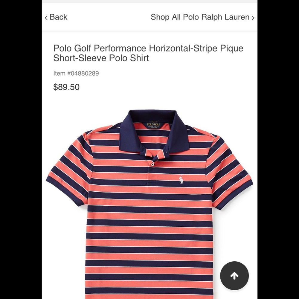 Men's Polo T shirt. Size XL new with tags