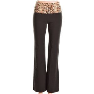 GUESS Women's Fold Over Yoga Pants