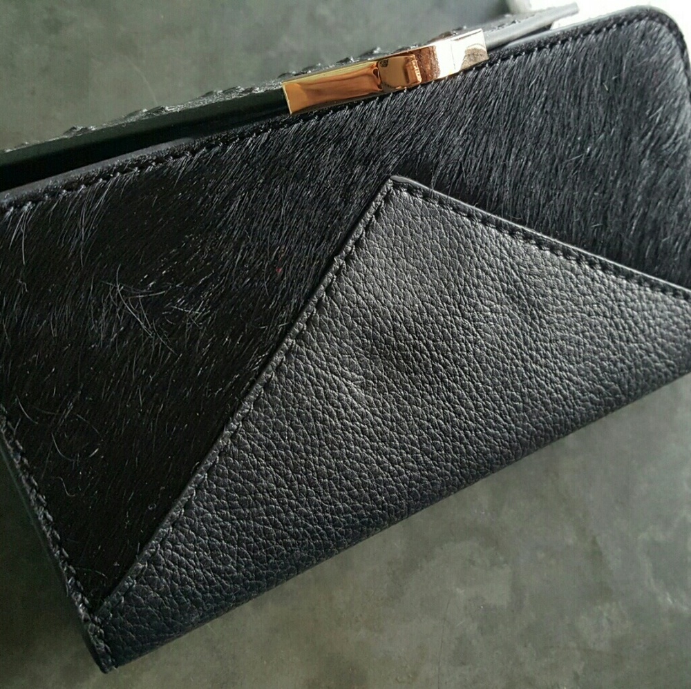 Pony Hair Cell case Luxo trifold for galaxy S5