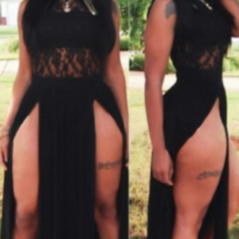 Split dress