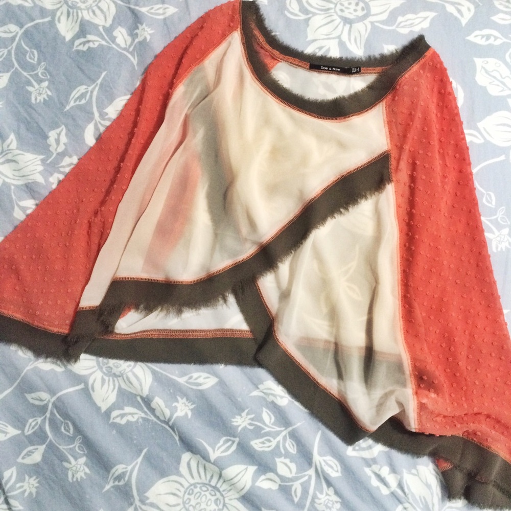Sheer Boutique Blouse 🍹