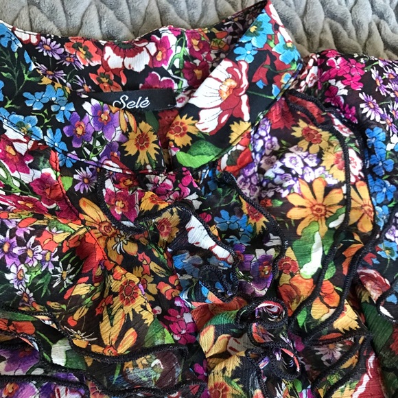 🎉Host Pick 2/20🎉Sele (Macy's) button up blouse - Picture 4 of 4