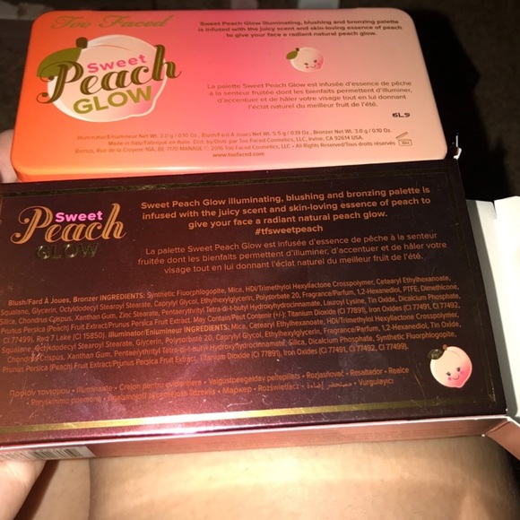 Too faced sweet peach glow - Picture 2 of 2
