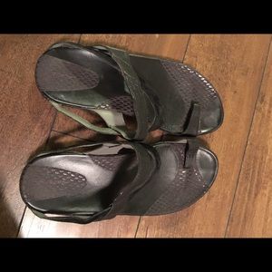 Leather Patagonia Sandals, Size 7