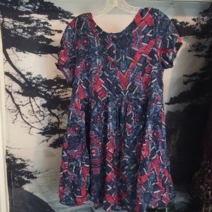 minkpink 80's babydoll dress
