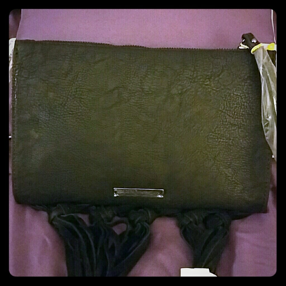 BCBGeneration black clutch purse