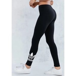 Adidas logo leggings