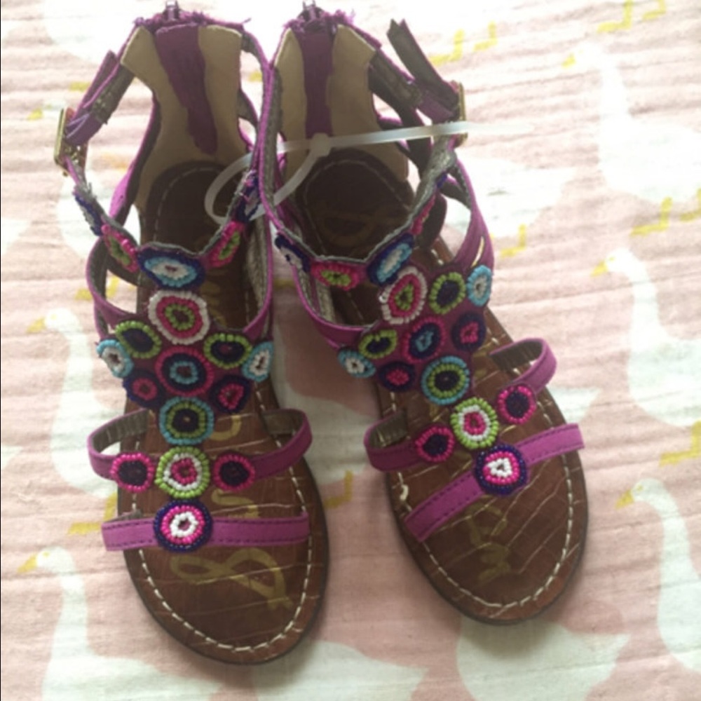 Sam Edelman Gorgeous beaded sandals