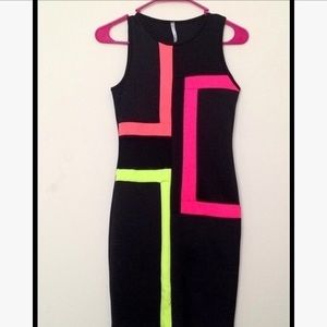 Color Block Dress