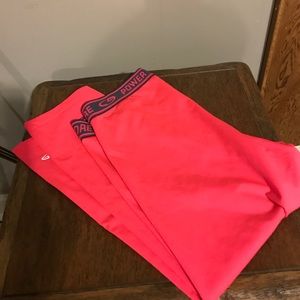 Champion power core pink crop legging
