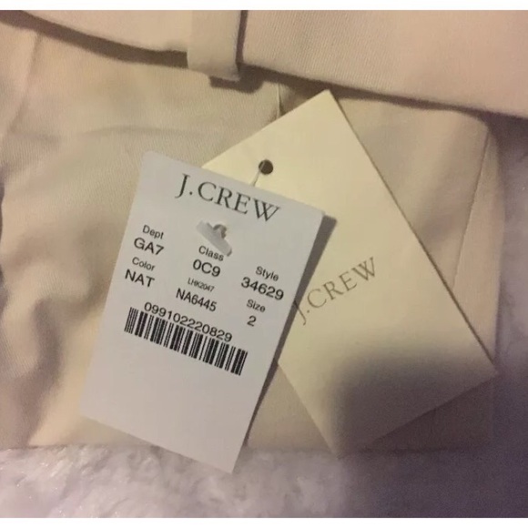 NWT J.crew pants size 2 - Picture 3 of 7