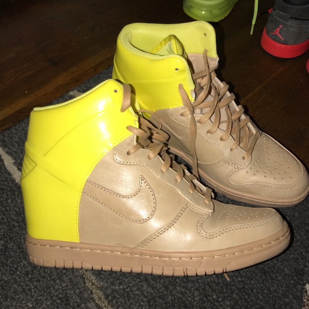 Nike Dunk Sky Hi Vachetta Tan Sonic