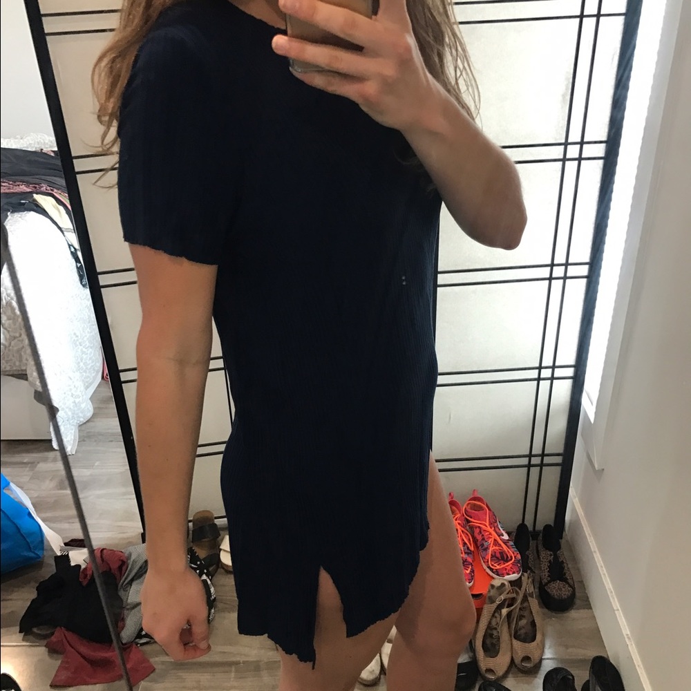 Zara navy tunic
