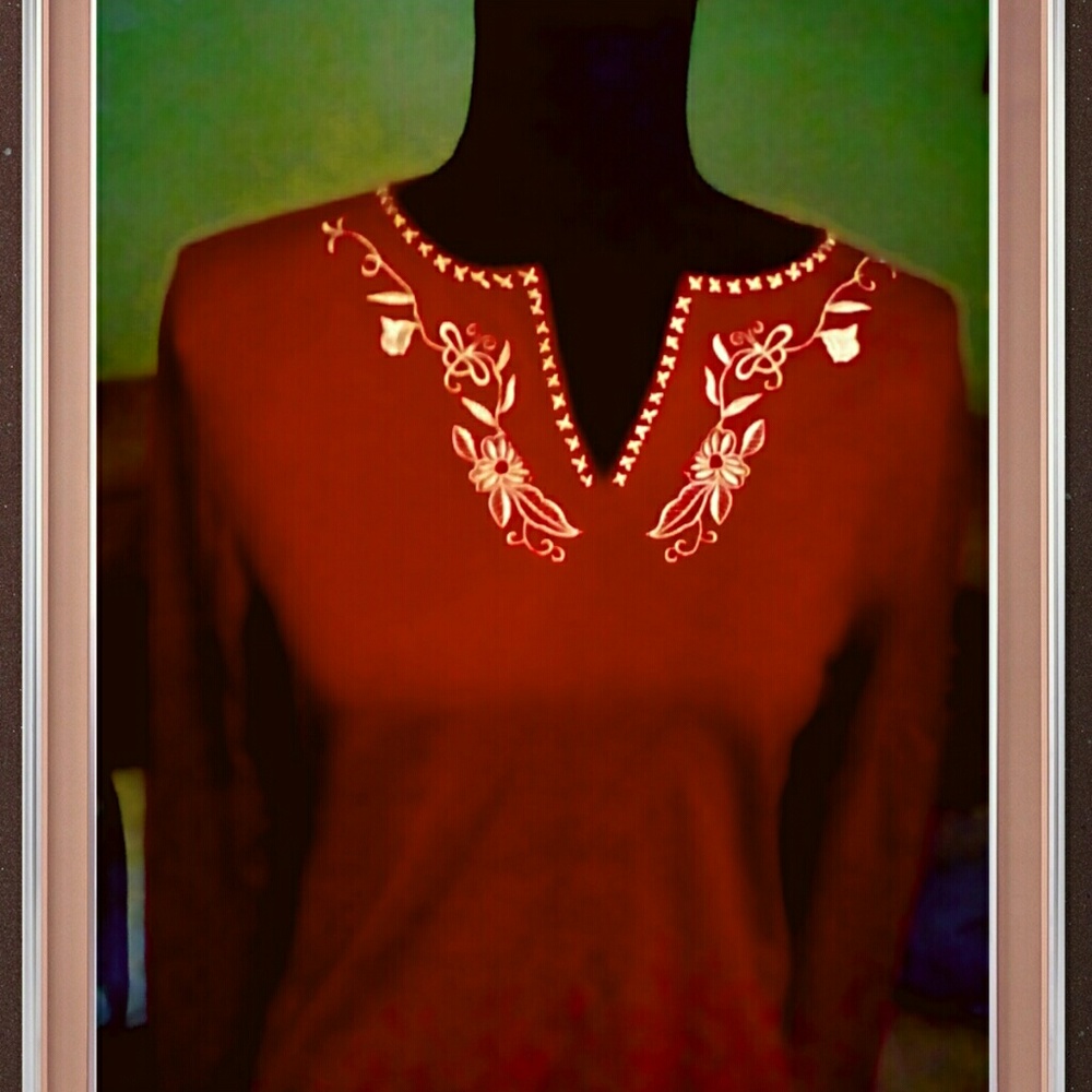 Burgundy Long Sleeve Sweater