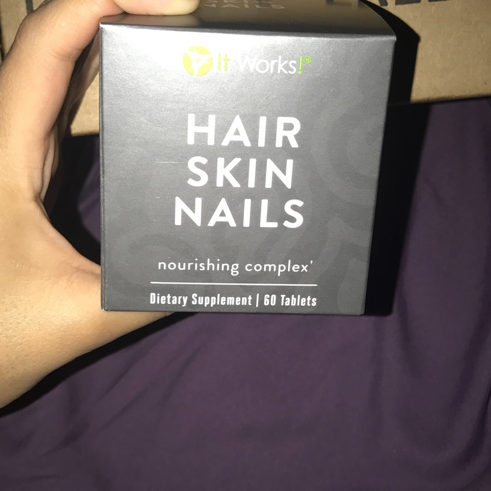 It works! Hair skin and nail pills