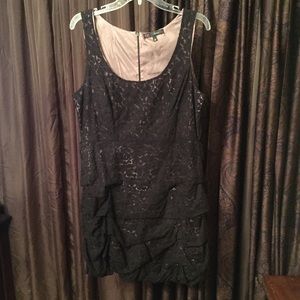 Black Lace Party Dress
