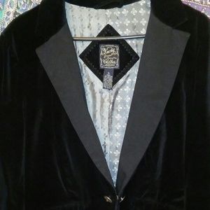 Lucky Brand Velvet Jacket
