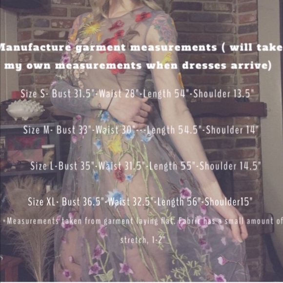 ⚡️LAST ONE⚡️embroidered maxi *damage discount* - Picture 8 of 8