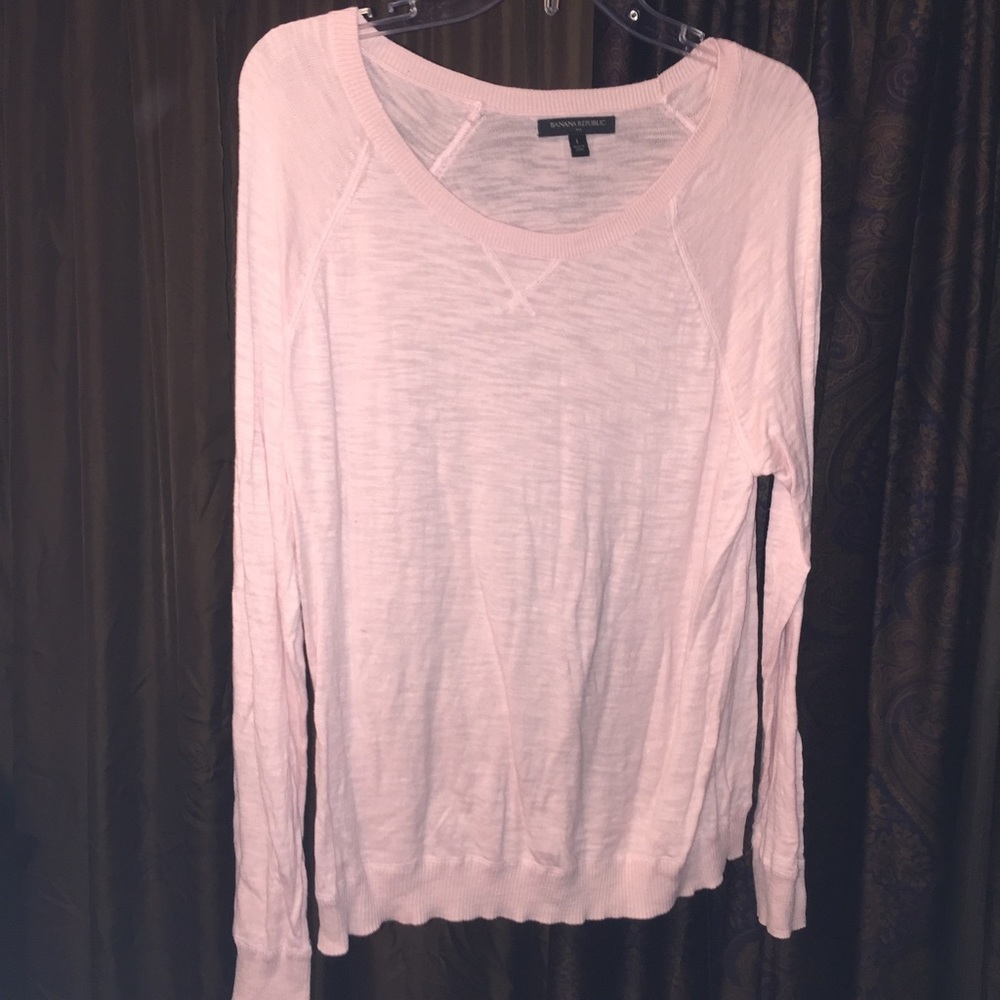 Pastel Pink Banana Republic Shirt!