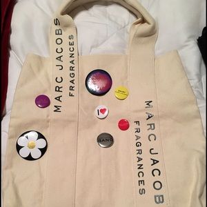 Marc Jacobs canvas tote bag