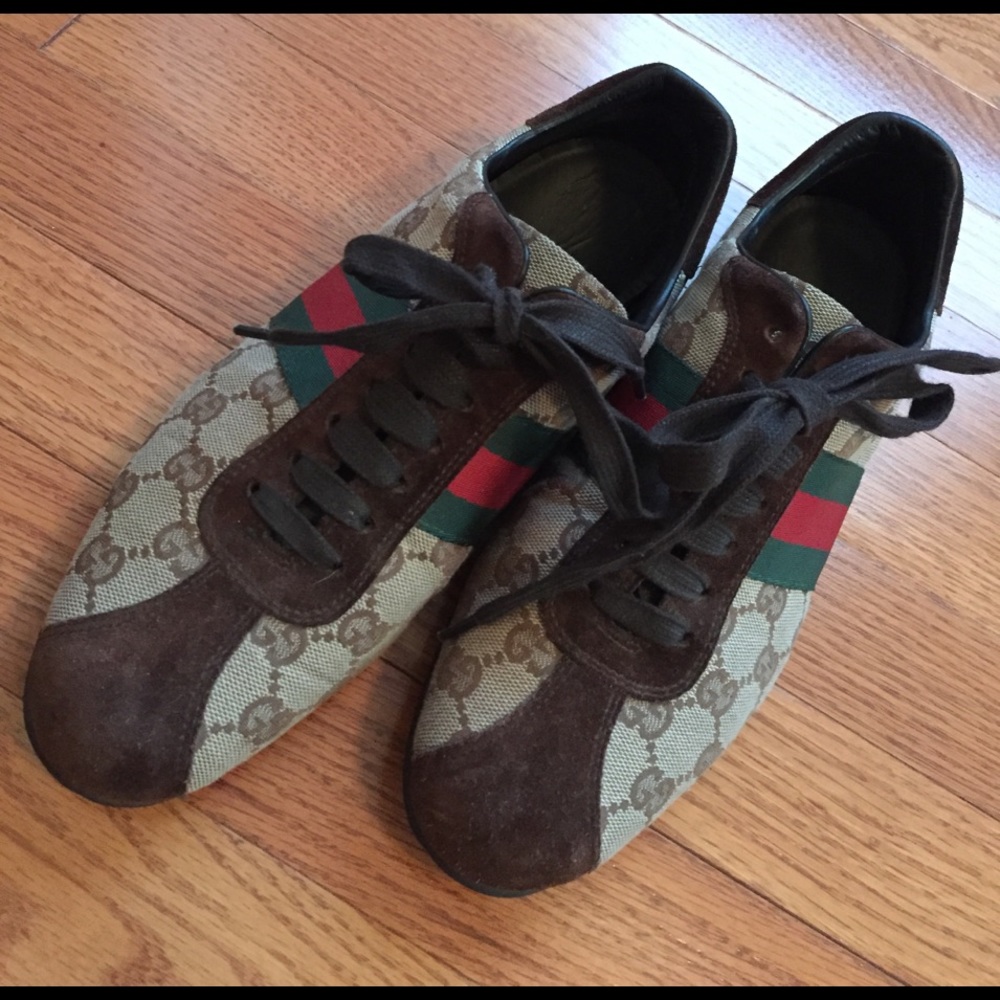 Authentic Gucci sneakers size 7 women's