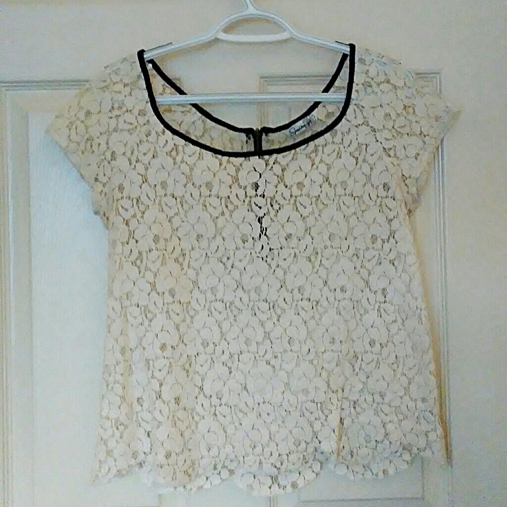 Sheer/Lace blouse