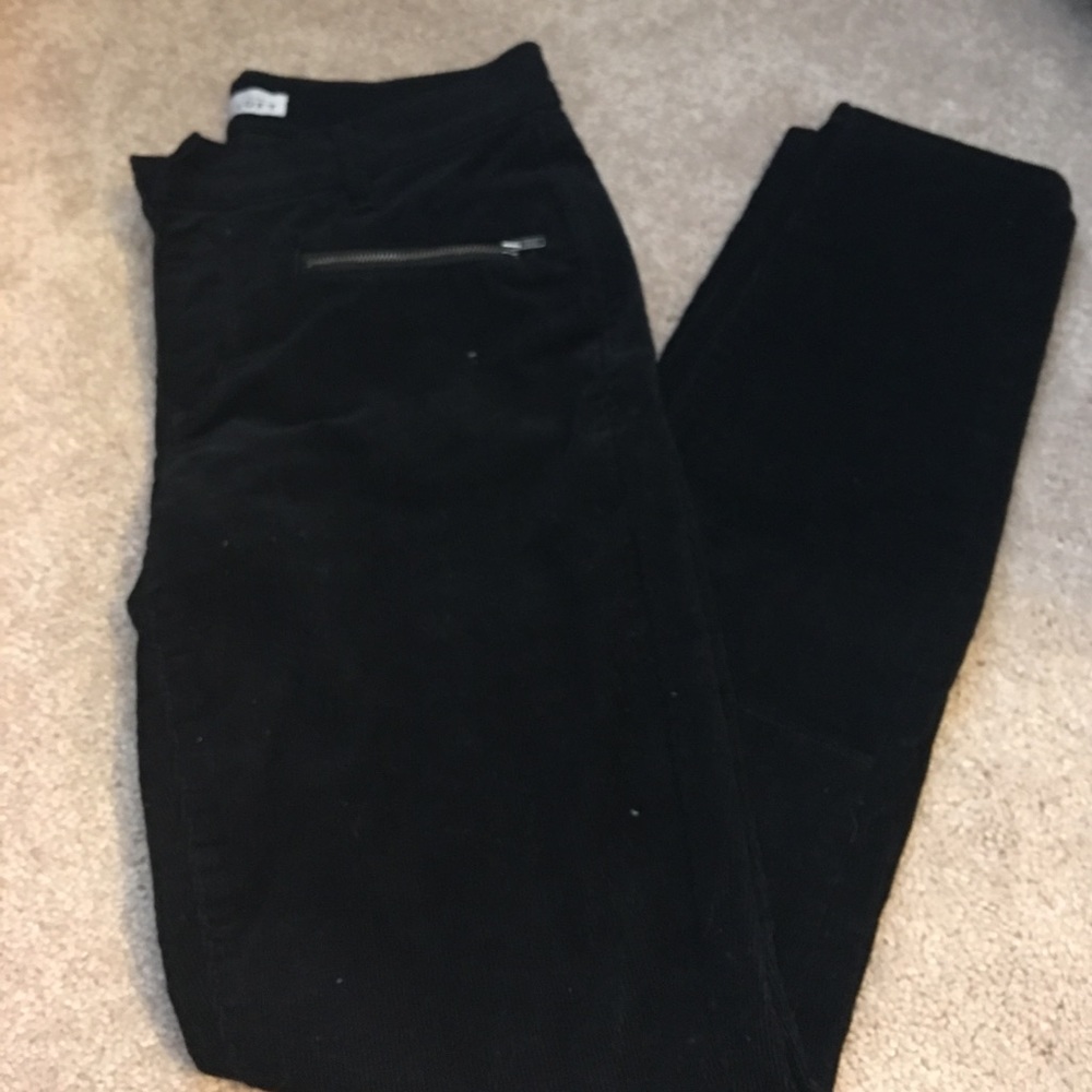 Loft black corduroy pants
