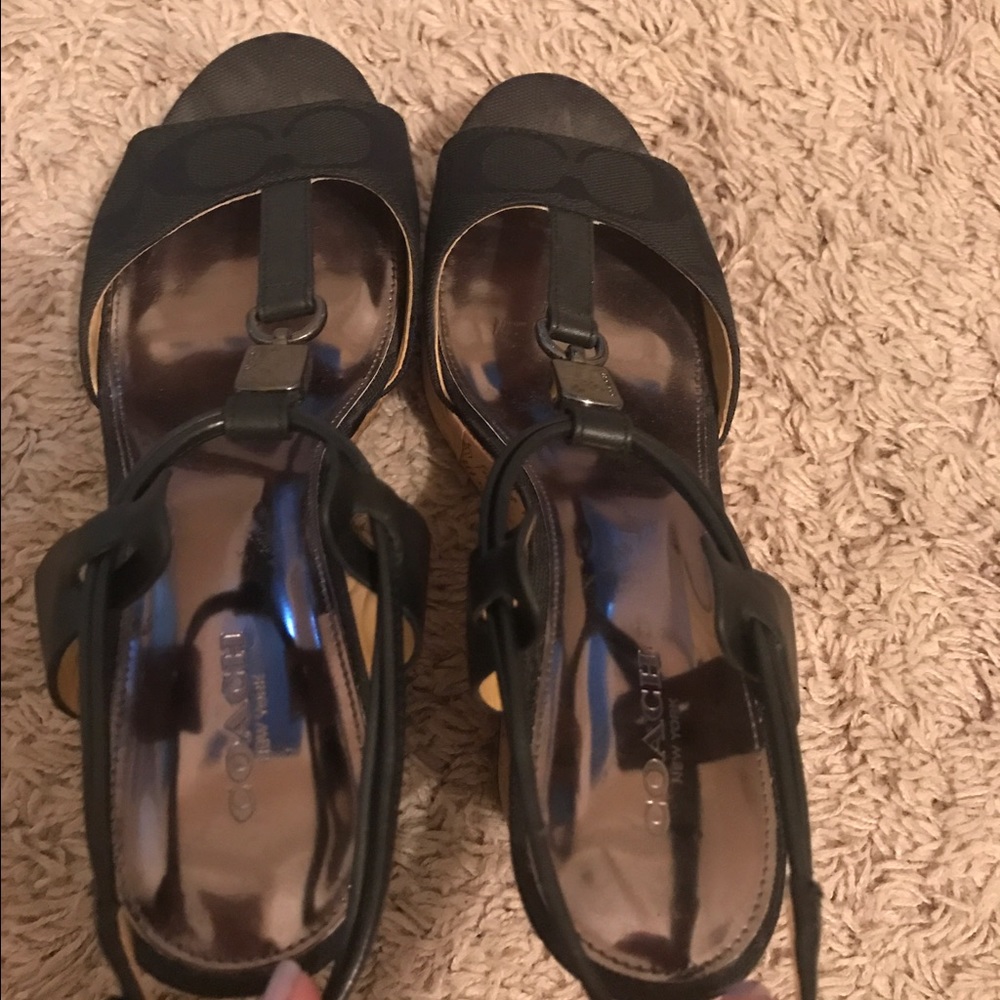Coach wedges
