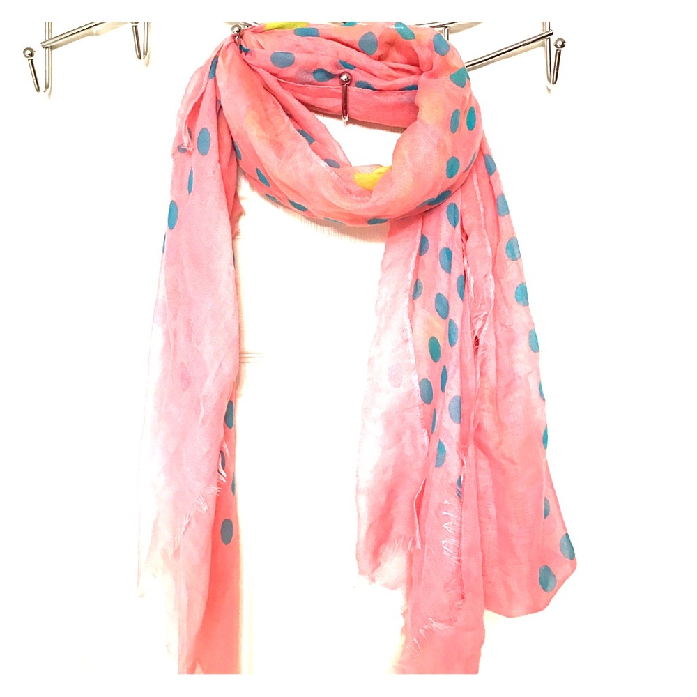 Spring colored scarf
