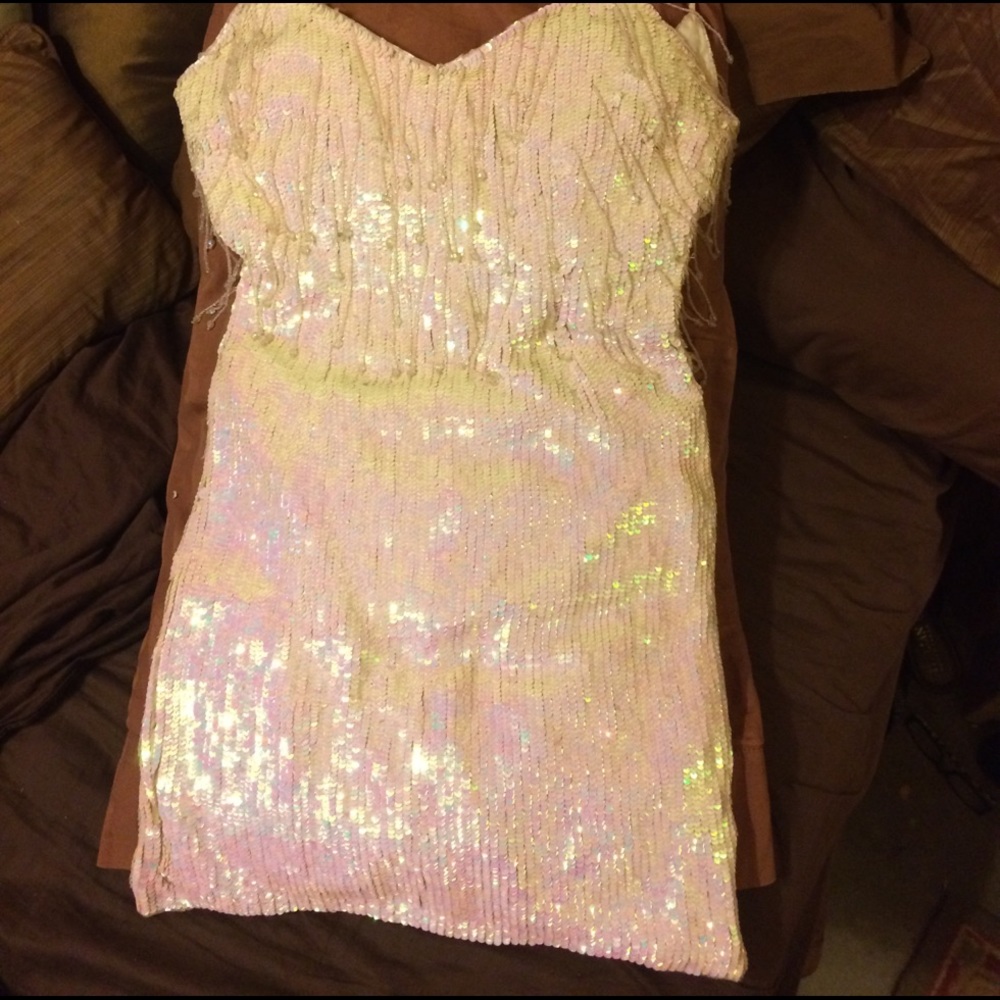 Fishscale Sequined ,dress S/M