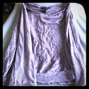 Purple long sleeve shirt. Very soft. Size L