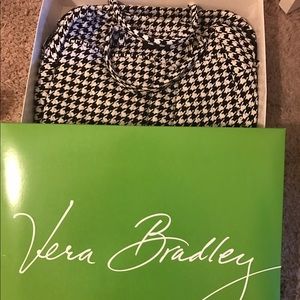 Very Bradley weekender bag in houndstooth