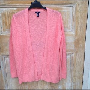 GAP Pink Cardigan Sweater Sz M