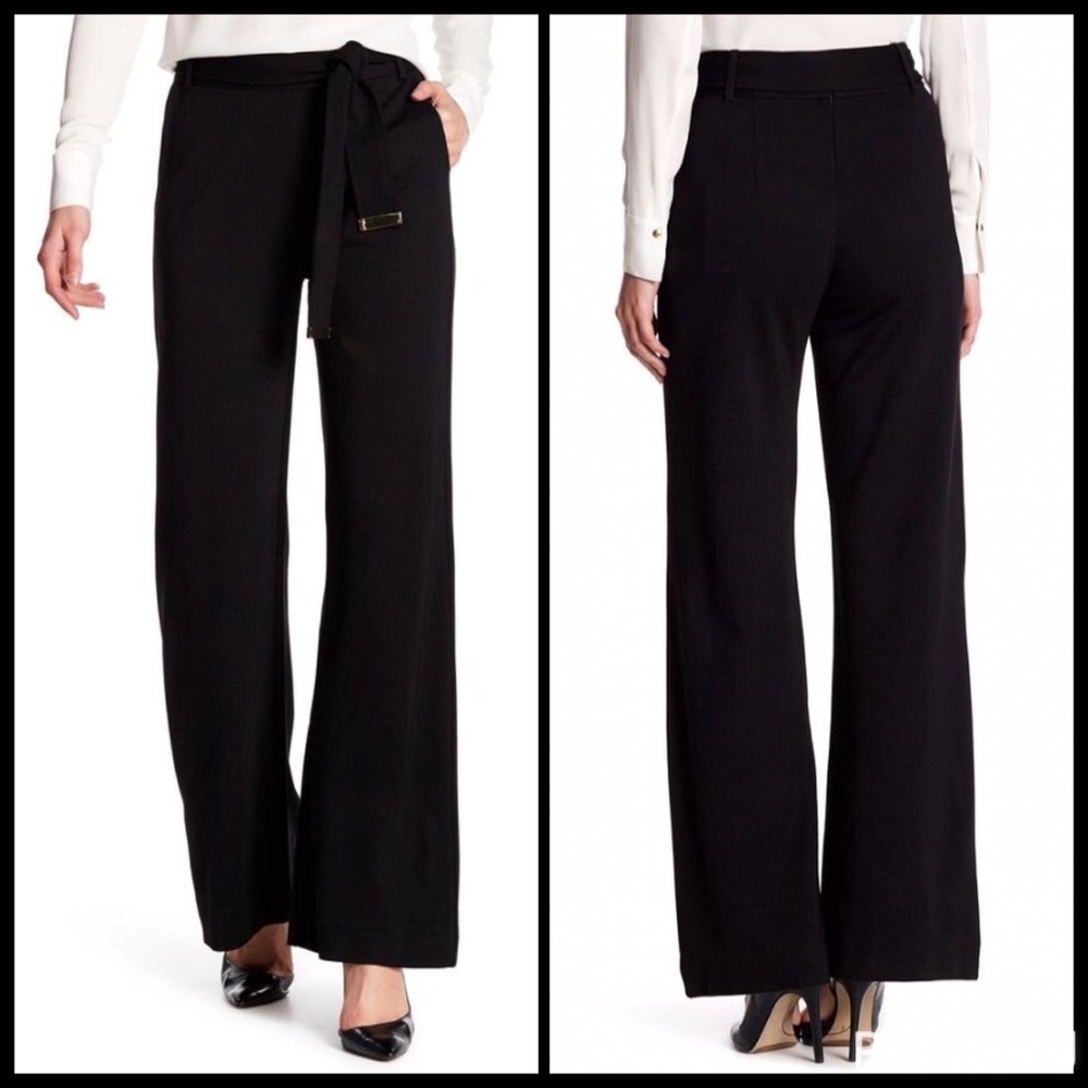 "FLARE DRESS" LEG SLACKS - Picture 2 of 2