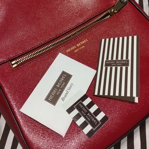 Henri bendel West 57th Backpack Red