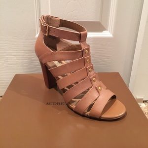 Cognac Heel Sandal