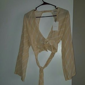 FAITHFULL THE BRAND PARISIAN TOP NWT