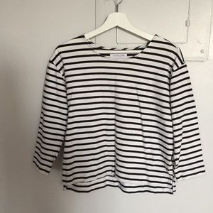 Everlane Boxy Striped Tee