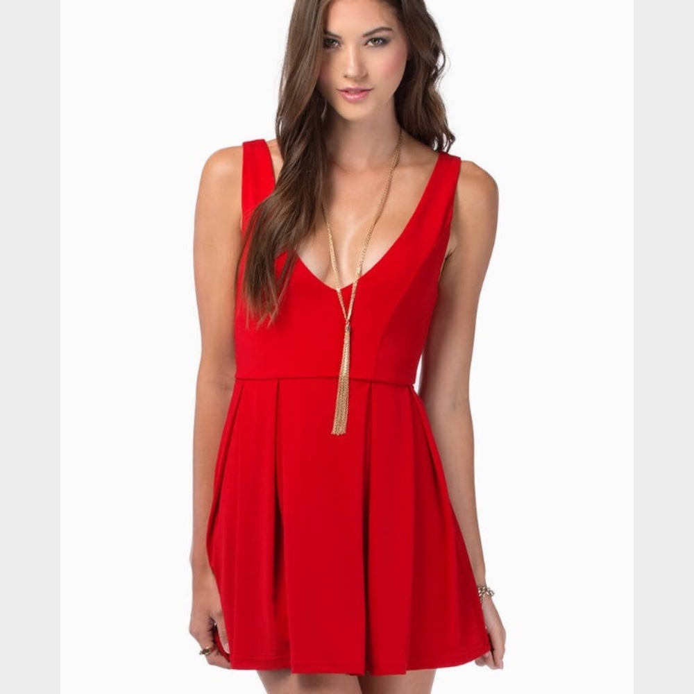 Red Tobi Dress (S)