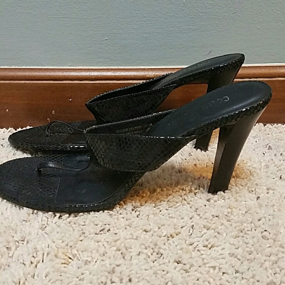 Black heels