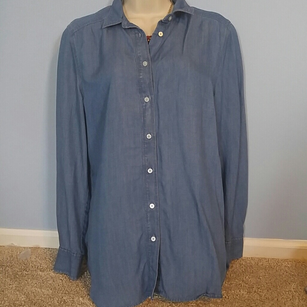 Loft softened chambray medium