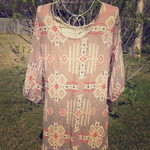 Printed boutique dress 👗