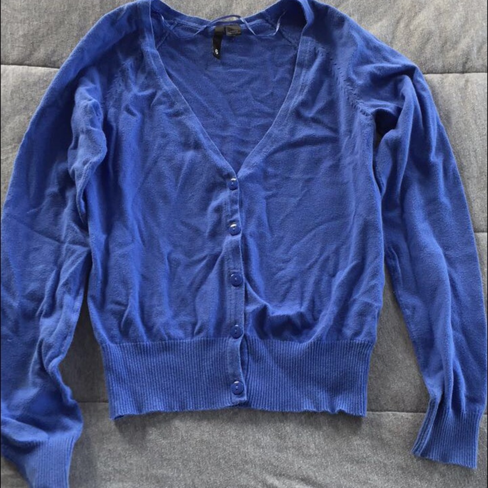 Light blue cardigan