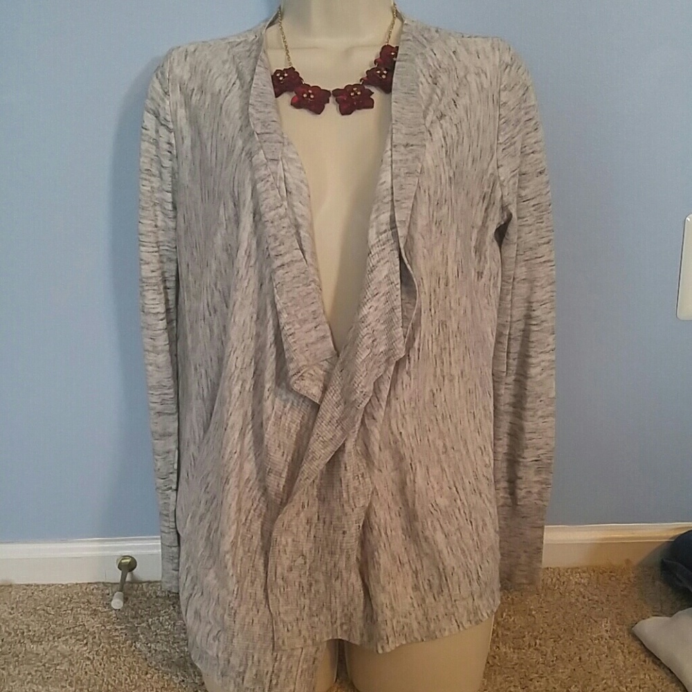 Loft space dye cardigan small