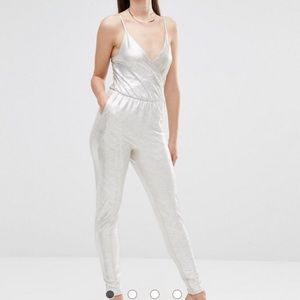 Metallic Gold Jumpsuit