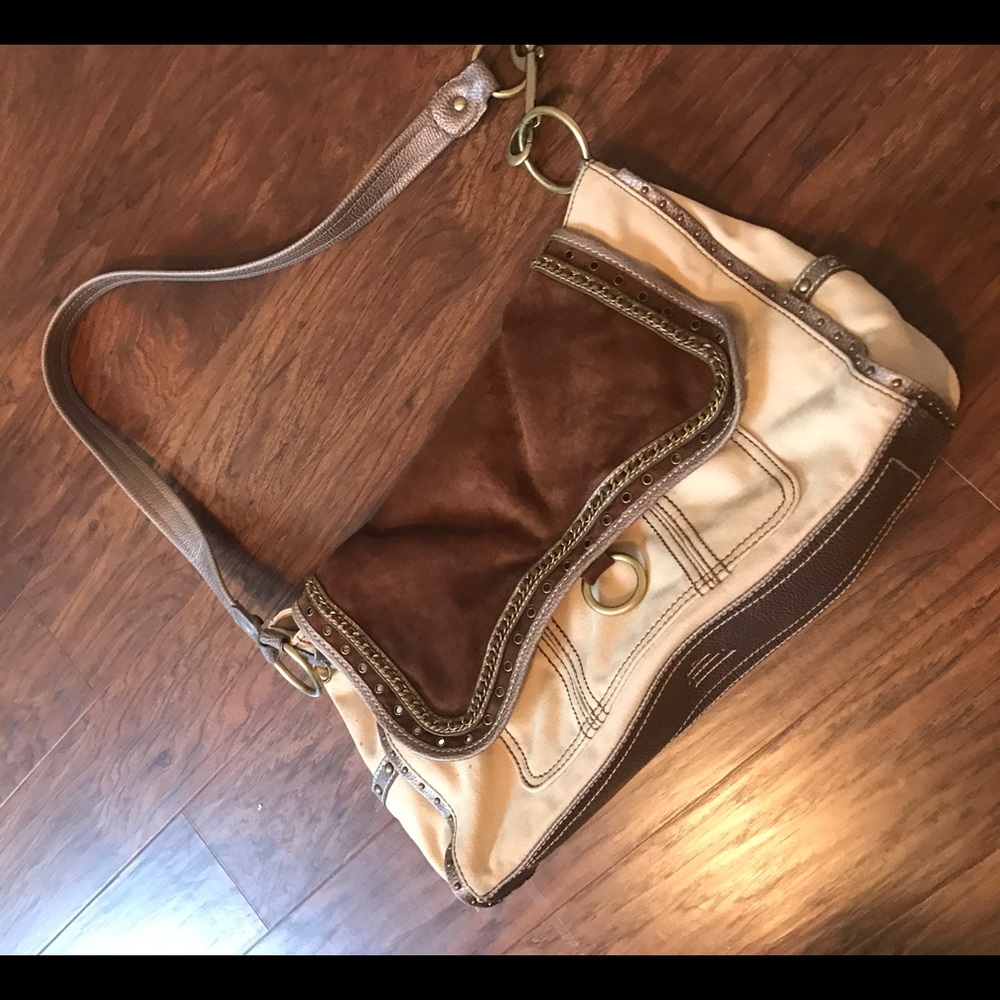 Large cross body purse