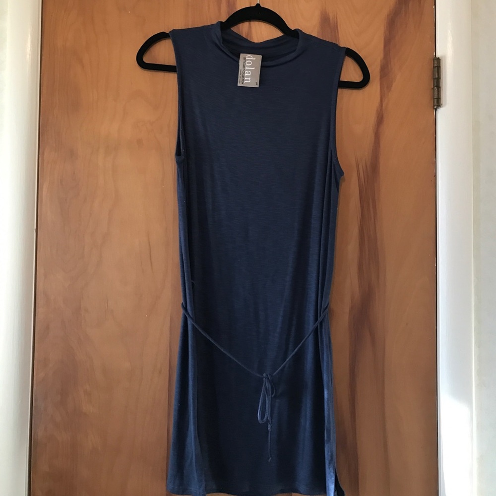 Blue shift dress lightweight and cute