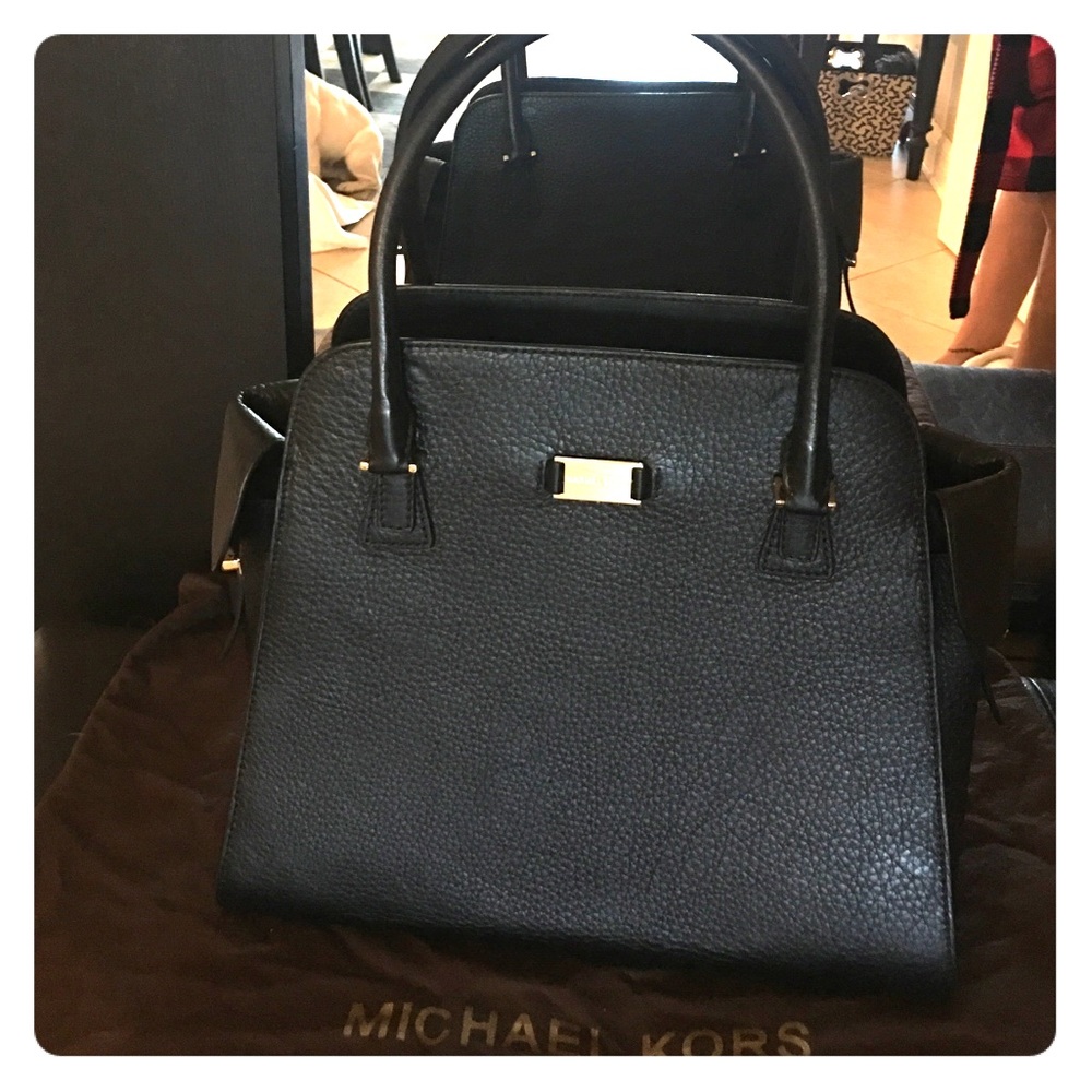 Michael Kors Genuine Leather Satchel **FLASH SALE*
