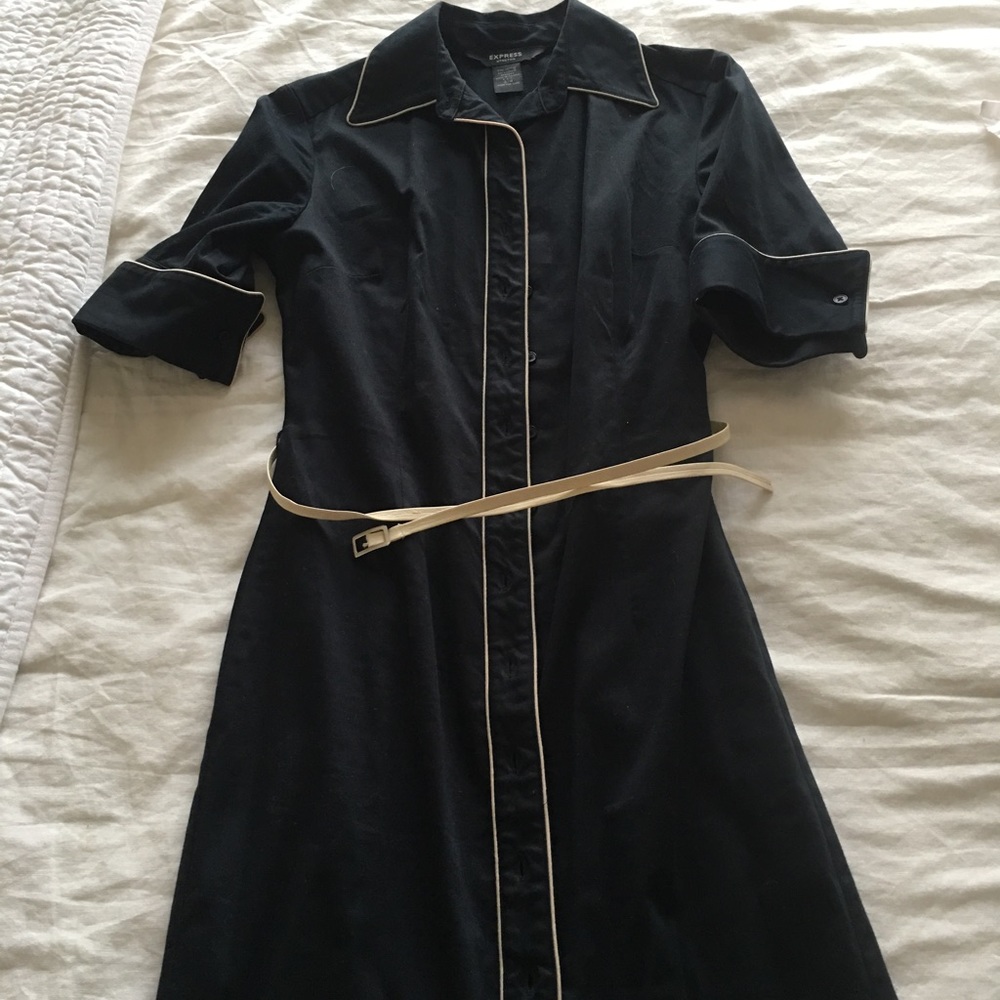 Express shirt dress